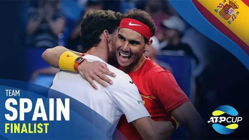 España, finalista en Australia. Y no lo tuvo fácil. (Foto: @ATPCup)