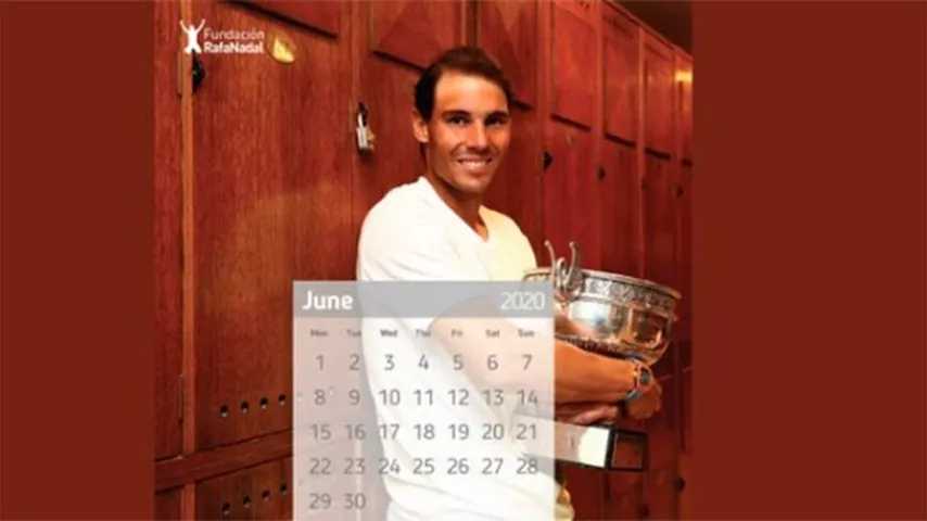 Toca pasar página del calendario.... ¡Bienvenido junio!, el hilo de Rafa Nadal. (Foto: @frnadal)