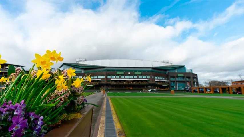 La edición 134 del torneo de Wimbledon se pospone a 2021. (Foto: @Wimbledon)