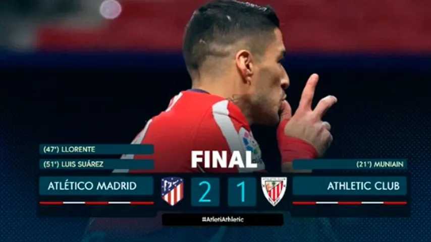 El Atlético de Madrid se escapa en la Liga. (Foto: @LaLiga)