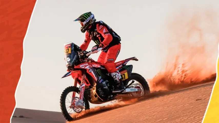 Kevin Benavides ganó la quinta etapa y es líder. (Foto: @Dakar)