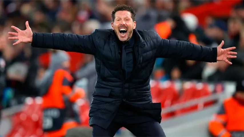 Una de las noches más felices de Diego Pablo Simeone. (Foto: Champions League)