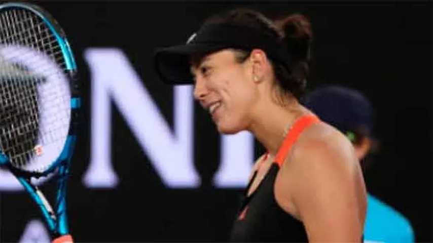 Garbiñe luce por primera vez fortaleza mental y estrategia. (Foto: @AusOpen)