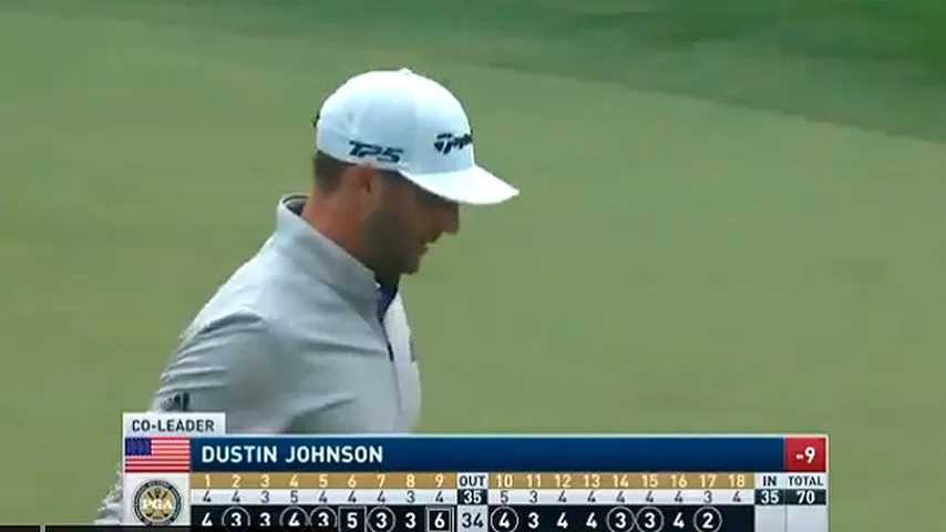 Dustin Johnson lidera en San Francisco. (Foto: @PGATOUR)