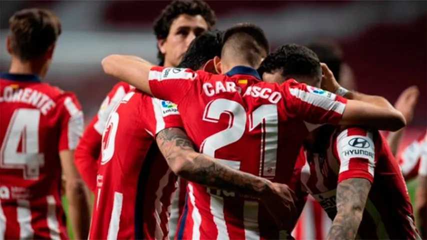 Carrasco, la jugada que desarmó al FC Barcelona. (Foto: @LaLigatv)