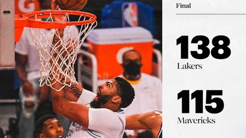 Los Lakers lograron una importante victoria en el Christmas Day. (Foto: @Lakers)