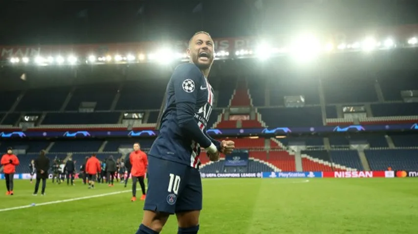 Neymar ayudó a que el PSG se clasifique por sexta vez para cuartos de la Champions. (Foto: @ChampionsLeague)