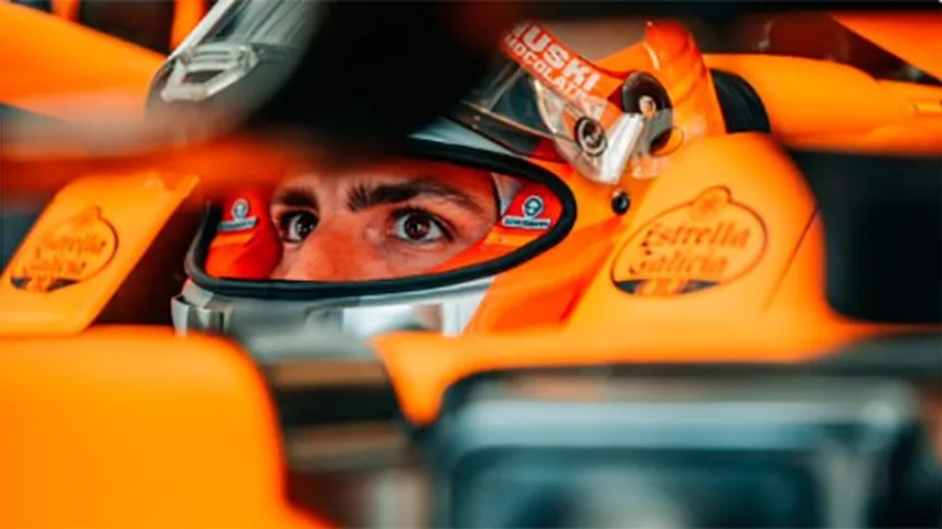 Carlos Sainz tercero en la pole más brutal. (Foto: @McLarenF1)