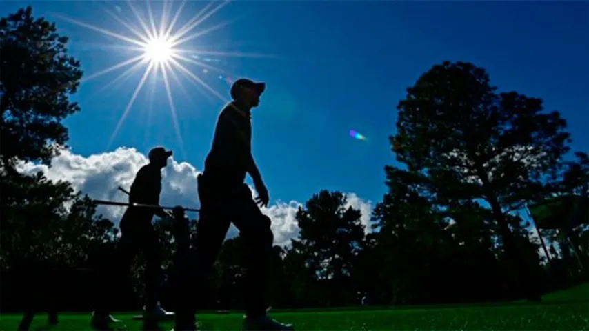 Duelos maratonianos en Augusta. (Foto: @TheMasters))