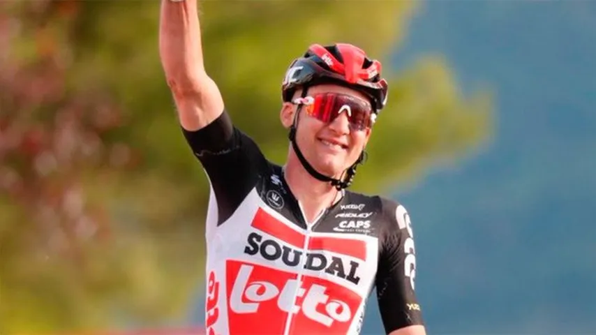 Ganó el cazaetapas Tim Wellens. (Foto: @LaVuelta)