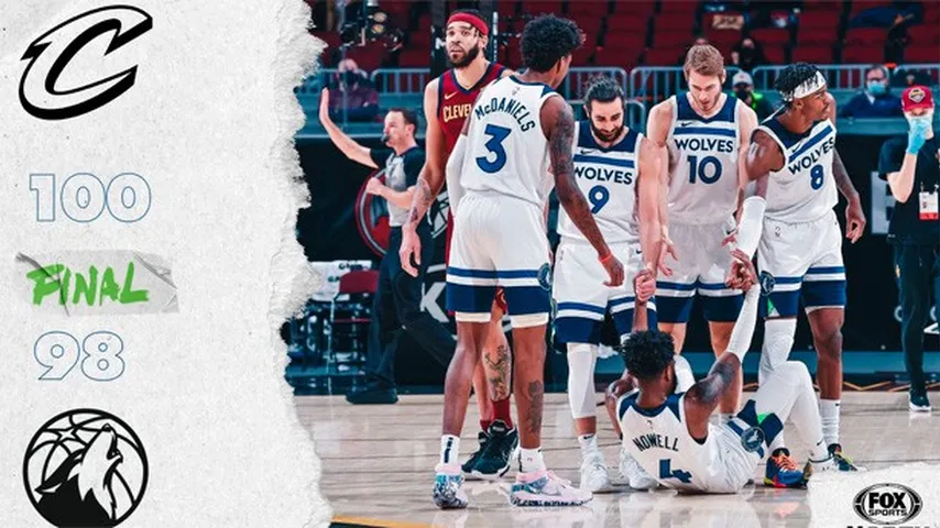 Los Wolves de Ricky y Juancho pincharon de nuevo. (Foto: @Timberwolves)