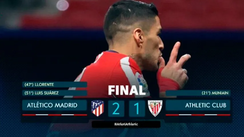 El Atlético de Madrid se escapa en la Liga. (Foto: @LaLiga)