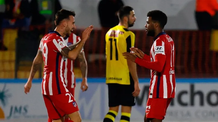 El Atlético de Madrid superó la primera ronda de la Copa del Rey sin sustos. (Foto: @Atleti)