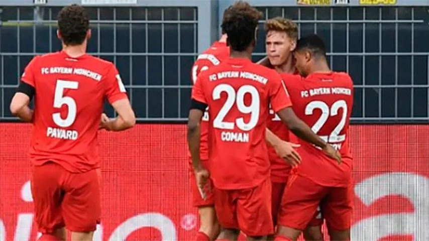 Un golazo de conexiones de fútbol exquisito. (Foto: @FCBayern)