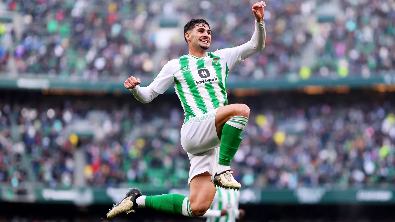 Johnny Cardoso en el Betis