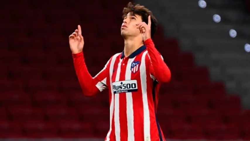 Joao Felix salvó los tres puntos para el Atlético de Madrid. (Foto: @ChampionsLeague)