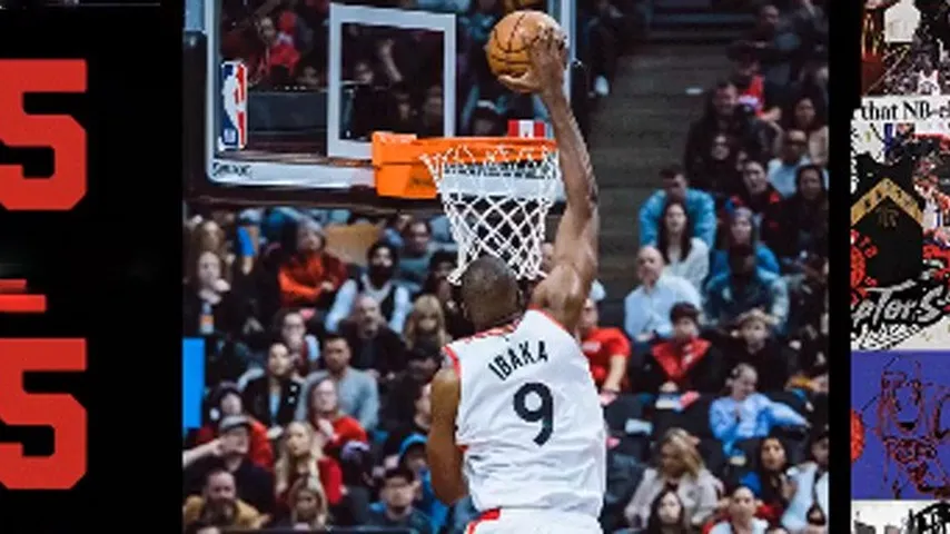 Buena actuación de Ibaka ante Chicago Bulls. (Foto: @raptors)