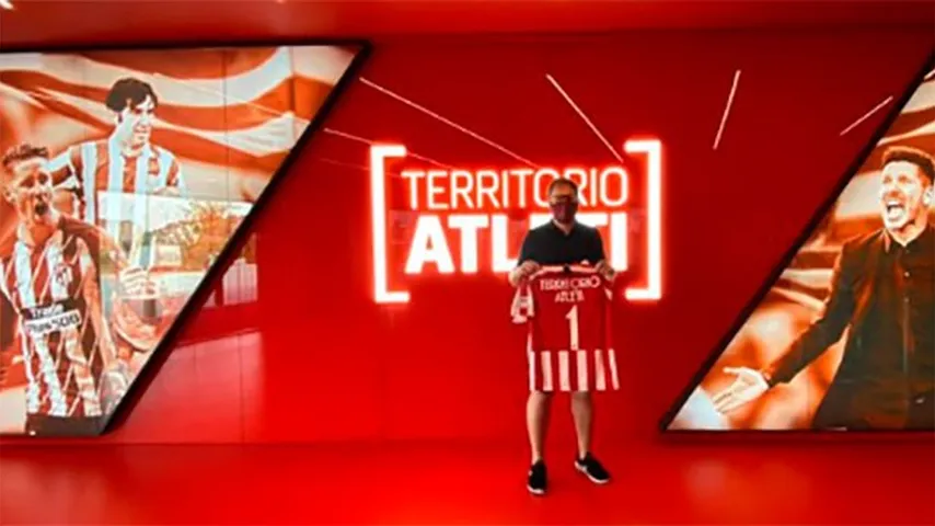 Territorio Atleti, el nuevo espacio en el Wanda Metropolitano. (Imagen: @Atleti)