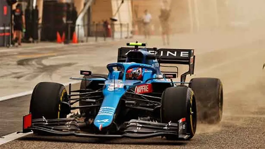 Fernando Alonso impresionó en Alpine F1 Team, la nueva marca de Renault. (Foto: @AlpineF1Team)