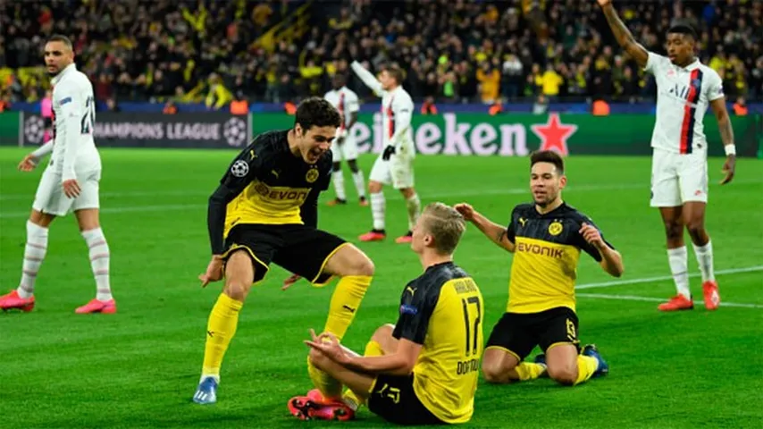 Buen resultado para el Borussia antes de viajar a París. (Foto: @ChampionsLeague)