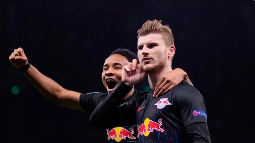 Timo Werner marcó el gol de la victoria de penalti. (Foto: Foto: @ChampionsLeague)