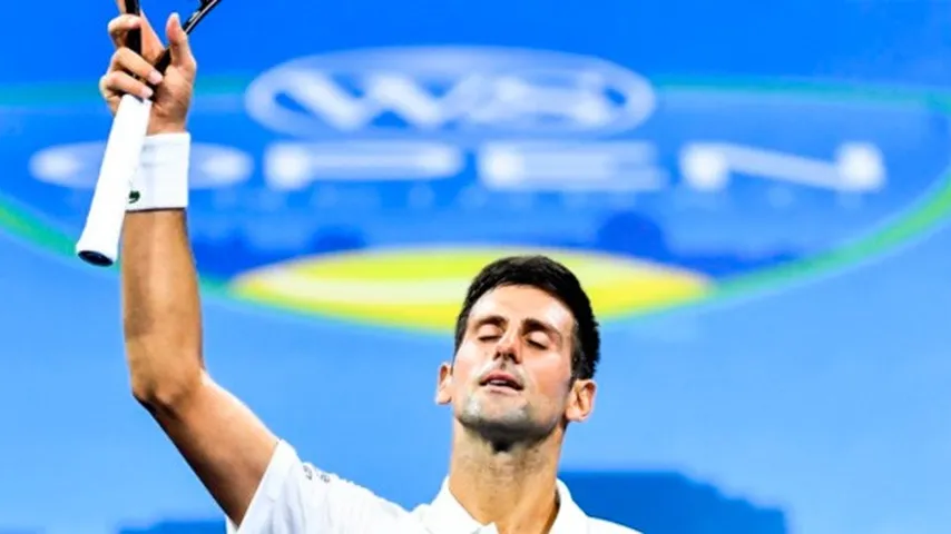 Djokovic ganó su 35 Masters 1000 e iguala a Nadal. (Foto: @atptour/Twitter)