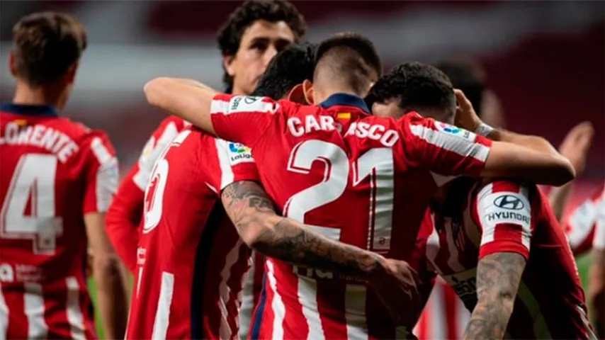 Carrasco, la jugada que desarmó al FC Barcelona. (Foto: @LaLigatv)