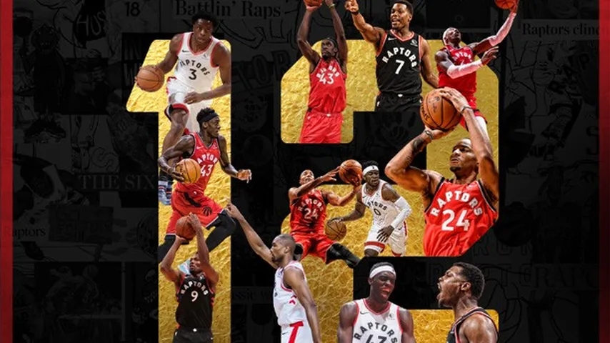 12 victorias seguidas, todo un récord histórico para los de Toronto. (Foto: @Raptors)