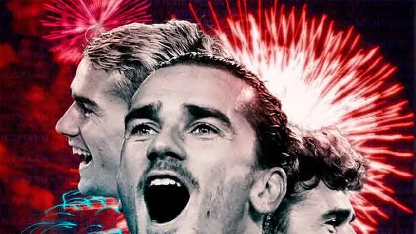 Antoine Griezmann alcanza las 200 victorias en el campeonato. (Foto: @LaLigatv)